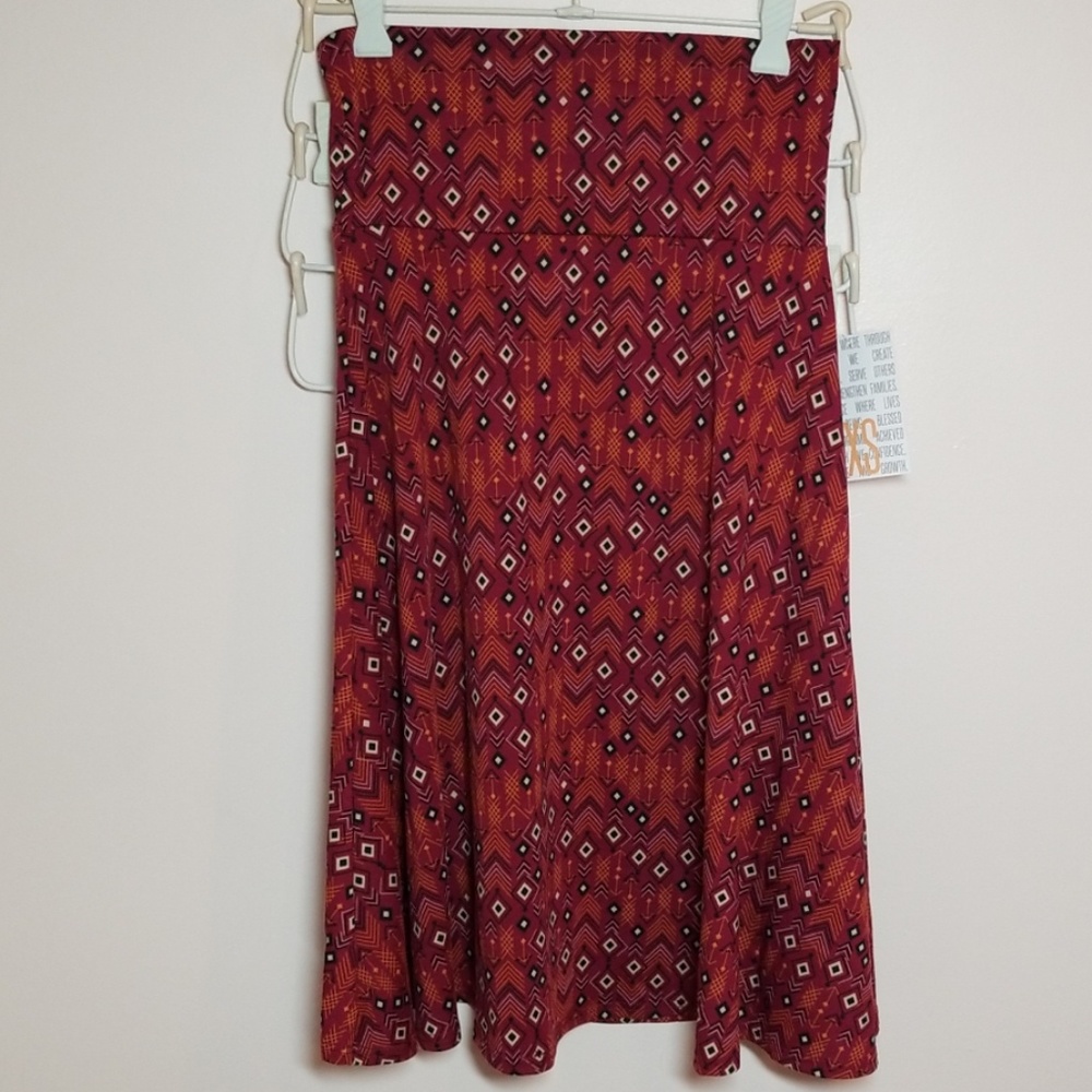 LuLaRoe Skirt Azure